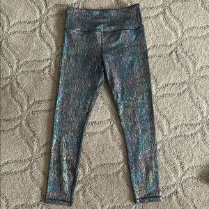 ZYIA Multicolor Shimmer Leggings